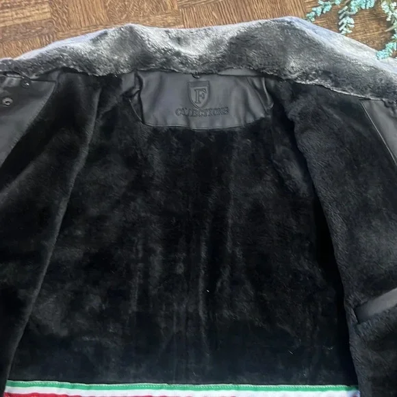 F Collection Leather Jacket - Picture 4 of 9